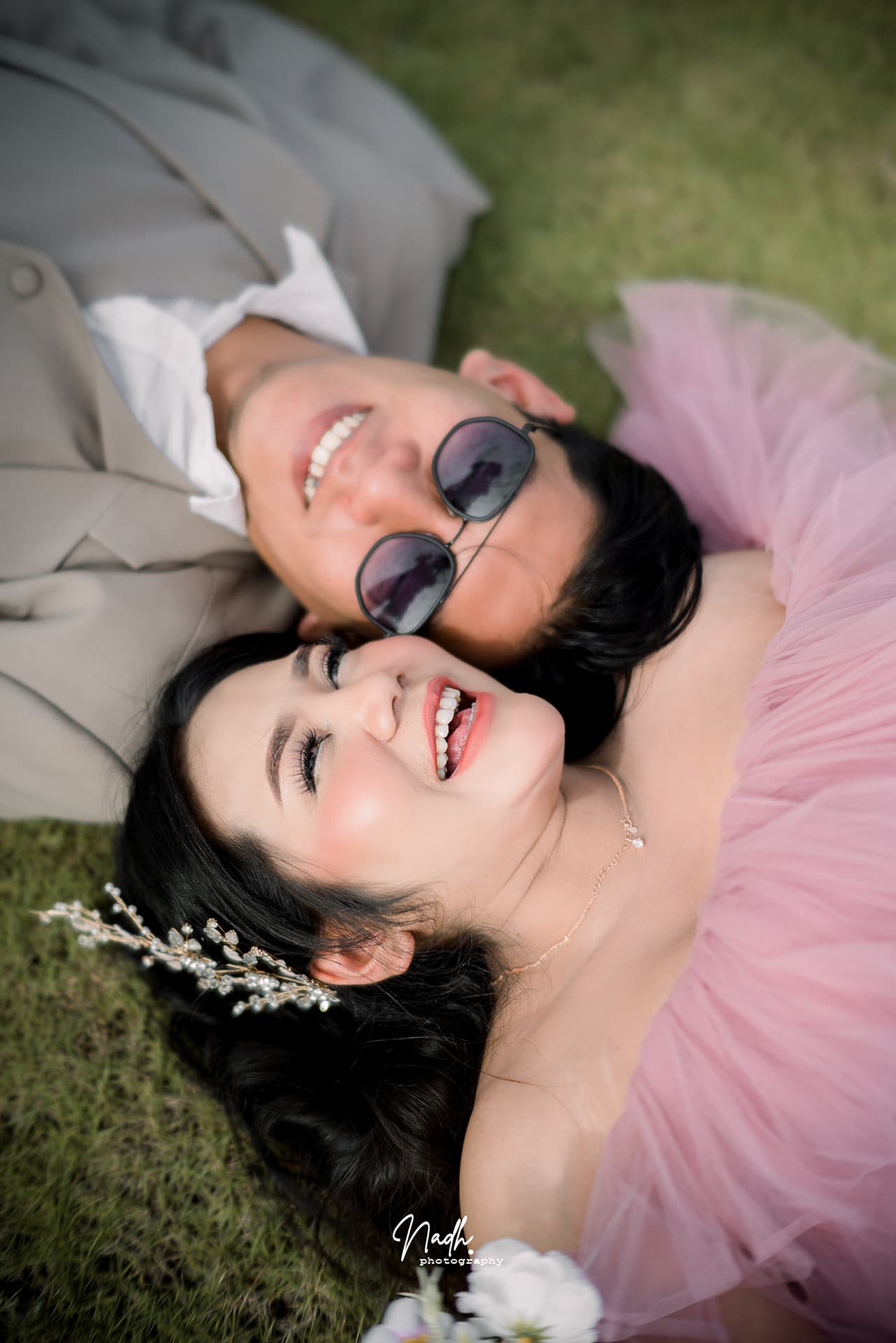 Latar belakang foto pengantin